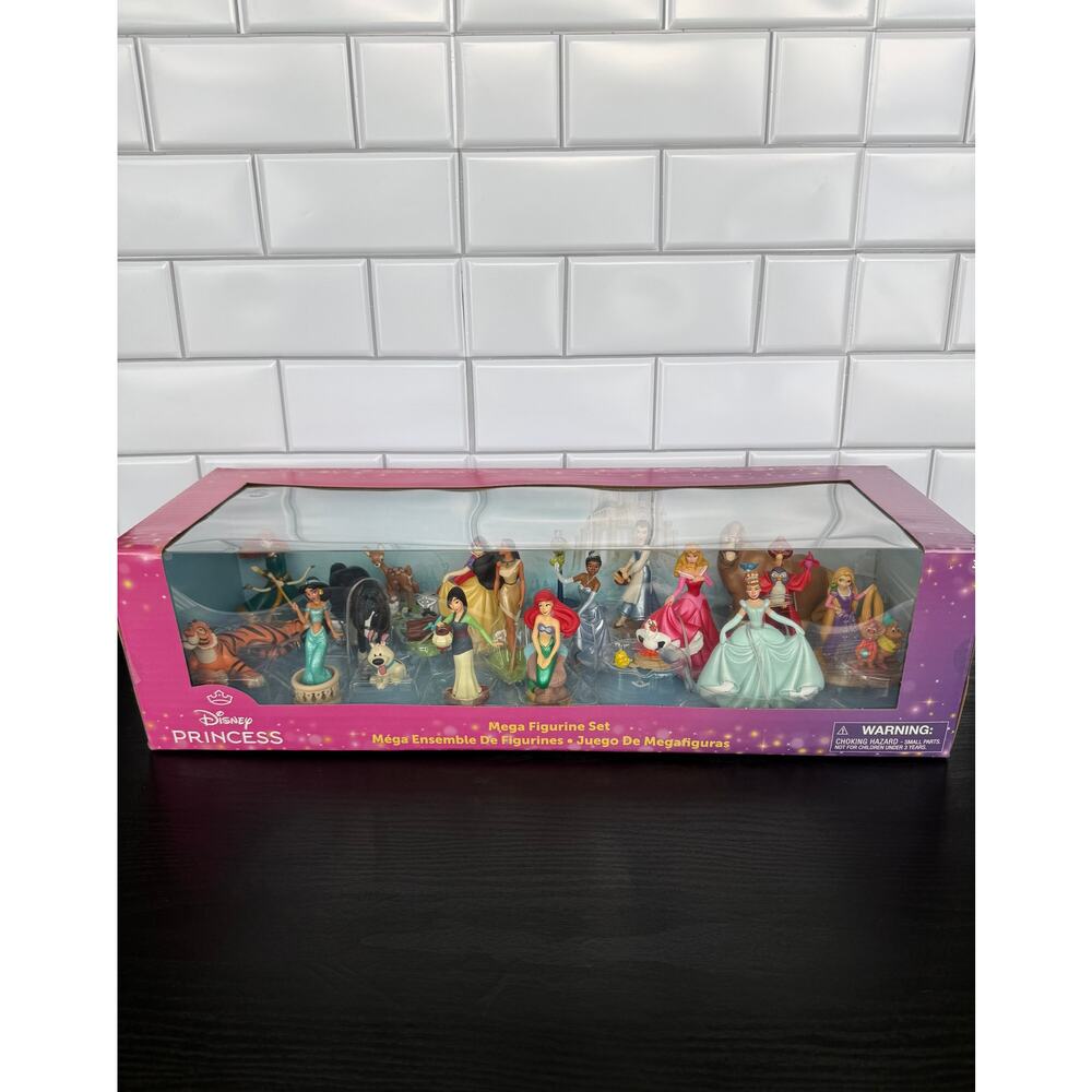 Disney Figure Set - Princess and Furry Friends Mega Set